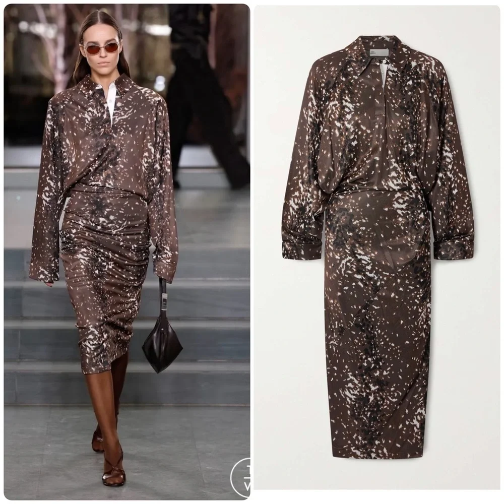 New Tory Burch Viscose Shirt Dress